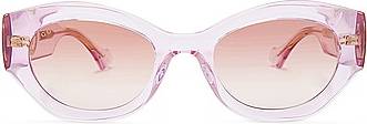 Gucci GG1553S 003 Solglasögon Injicerad Rosa Röd Rund