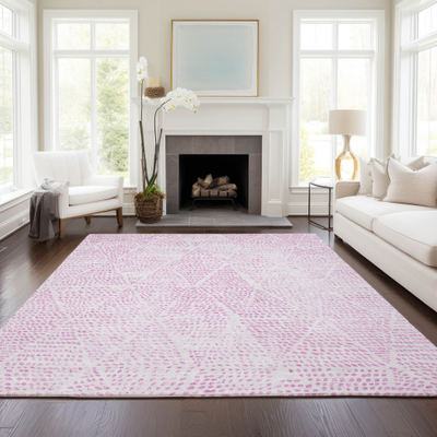 Addison Rugs Machine Washable Pink