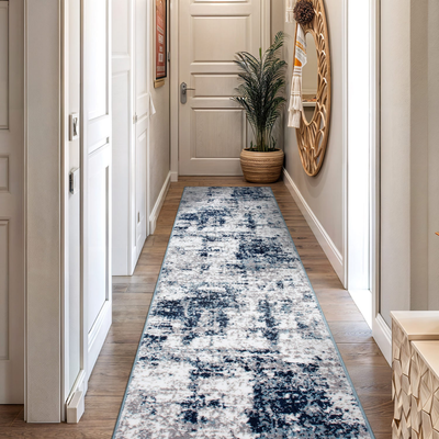 World Rug Gallery Distressed Blue