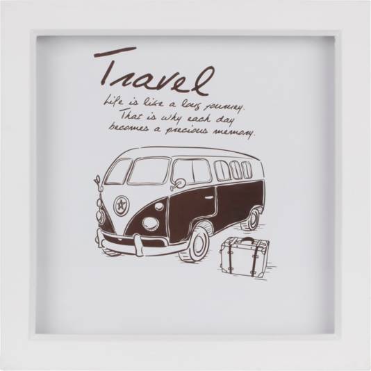 The Port. Co Gallery Square Deep Box Photo Frame