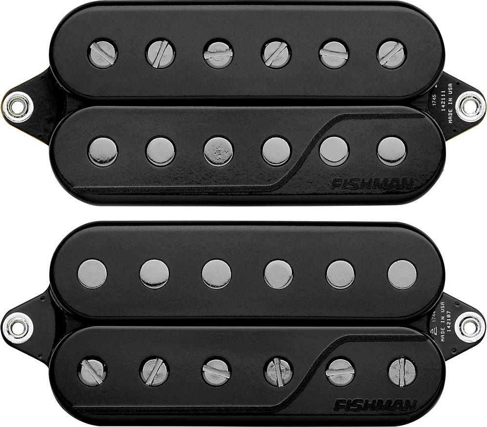 Fishman fluence Fishman Fluence Signature Series Javier Reyes 6-String Pickup Set, Black