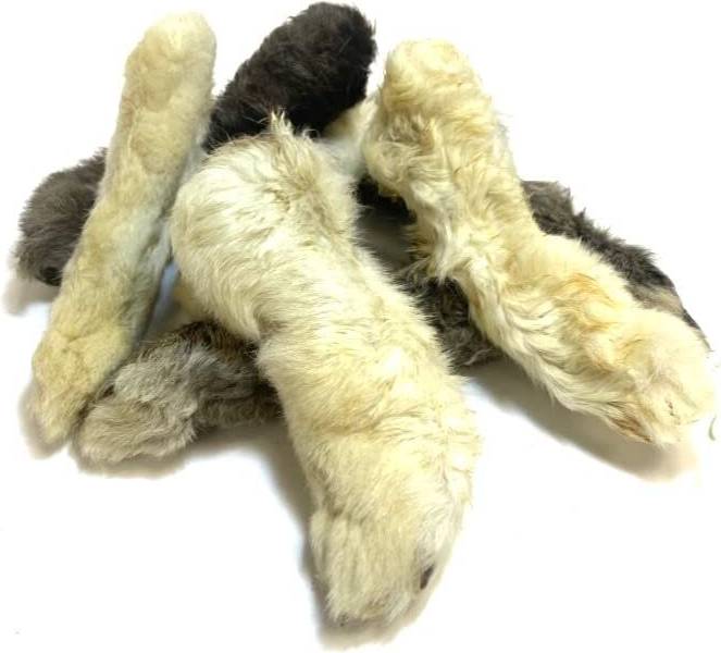Maltbys Rabbit Feet with Fur 1kg