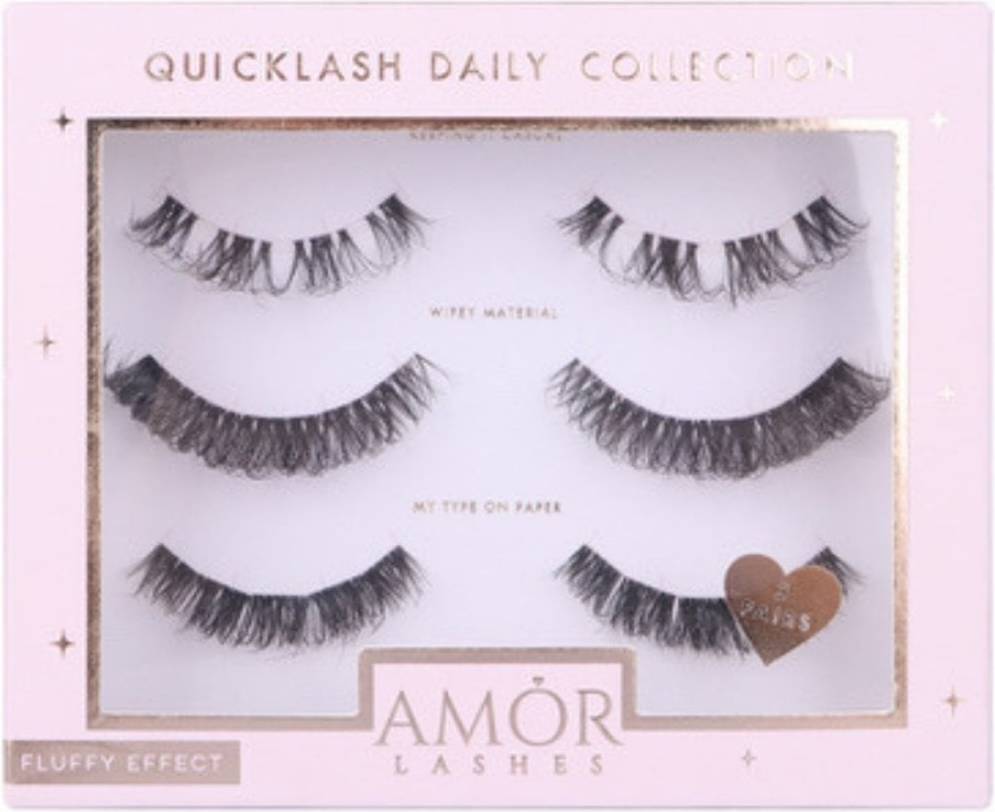 Amor Quicklash Daily Collection Pre Mapped 3-pack