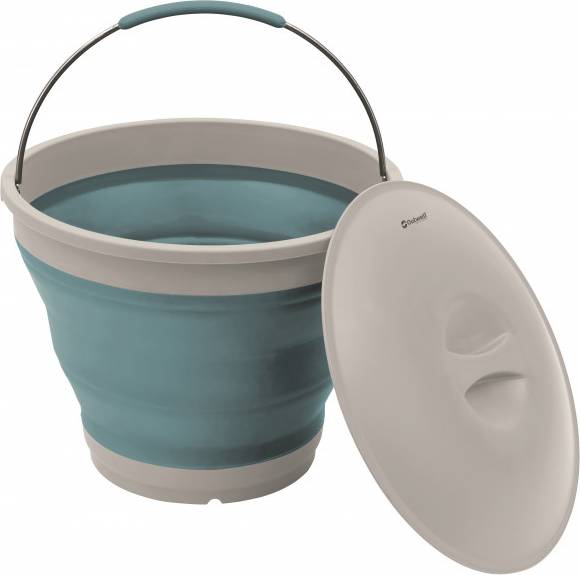 Spand med låg Outwell Collaps Spand Rund Låg Blue