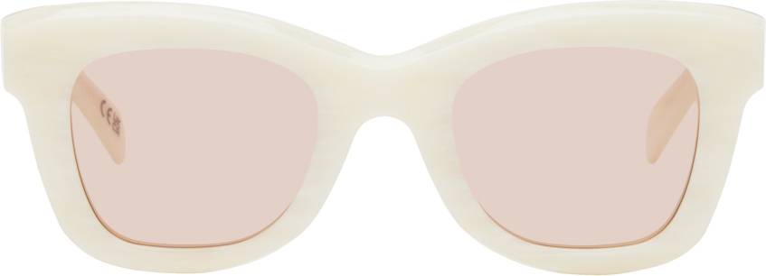 Retrosuperfuture Altura Roccia Sunglasses - Marble Roccia White