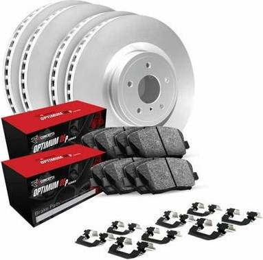 Brake rotors R1 Concepts Front Rear Rotors Kit