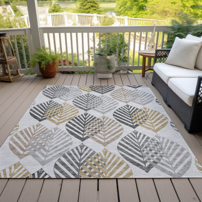 Addison Rugs Machine Washable Silver, Gray