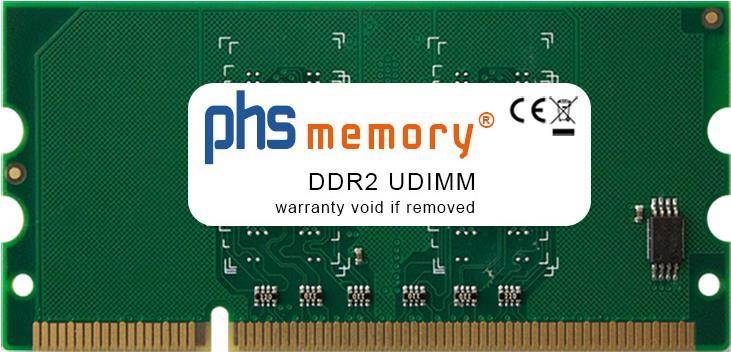 PHS-memory 256MB DDR2 UDIMM 667MHz RAM