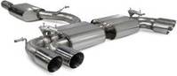 Scorpion Resonated Cat GPF Back System Valves VW MK7.5 Golf R