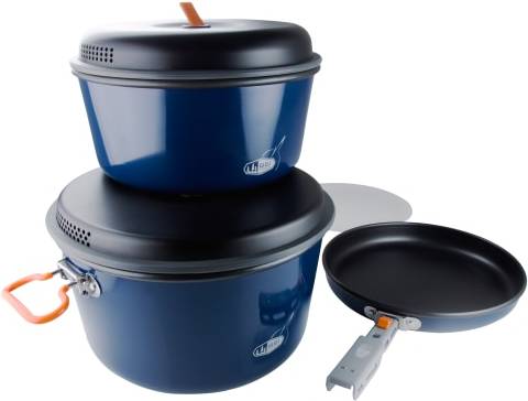 GSI Outdoors Bugaboo Ceramic Base Camper Large Cookware Set