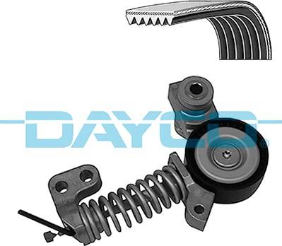 Dayco V-Ribbed Belt Set KPV1223