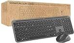 Logitech Signature Slim Combo MK950 Keyboard Mouse - Graphite
