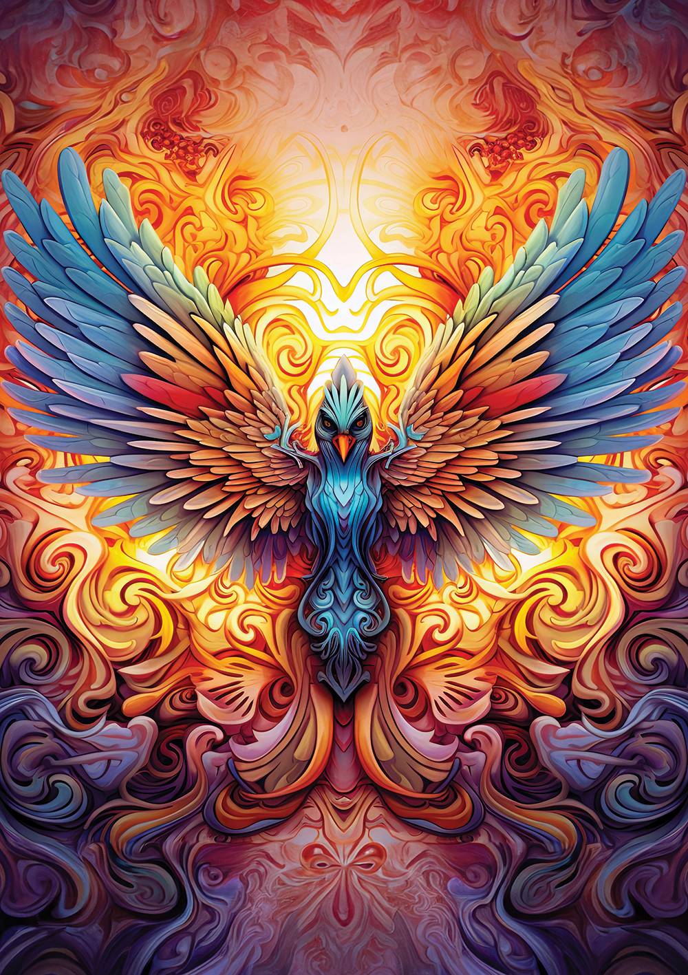 ART Colorful Phoenix