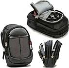 Navitech Black Digital Camera Case