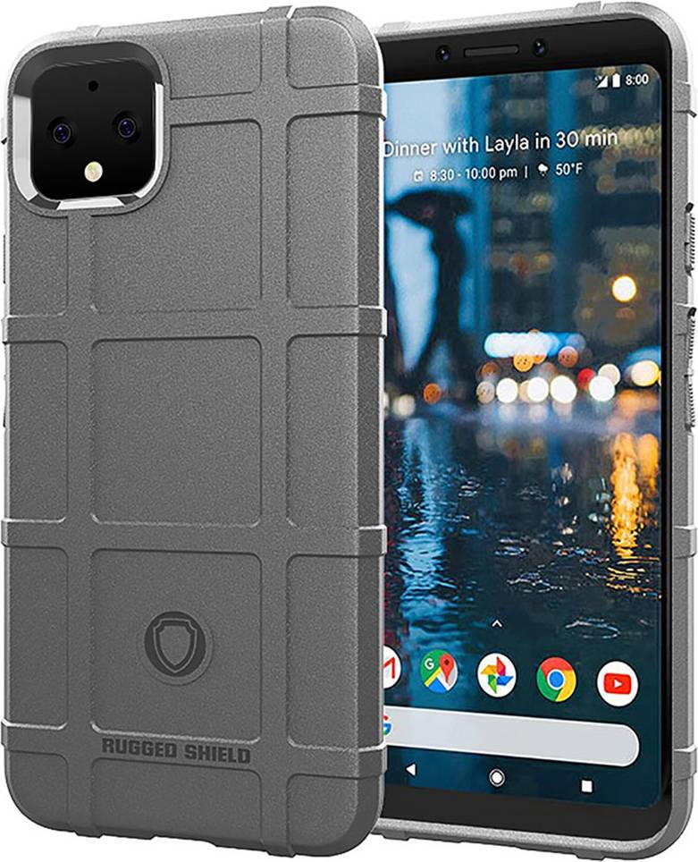 Google Rugged Shield Pixel 4 XL Case Grey