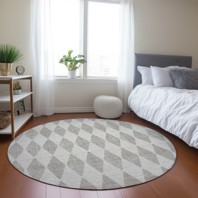 Addison Rugs Machine Washable Beige, Brown