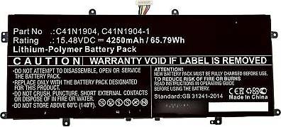 CoreParts MBXAS-BA0294 Ricambio Per Laptop Batteria