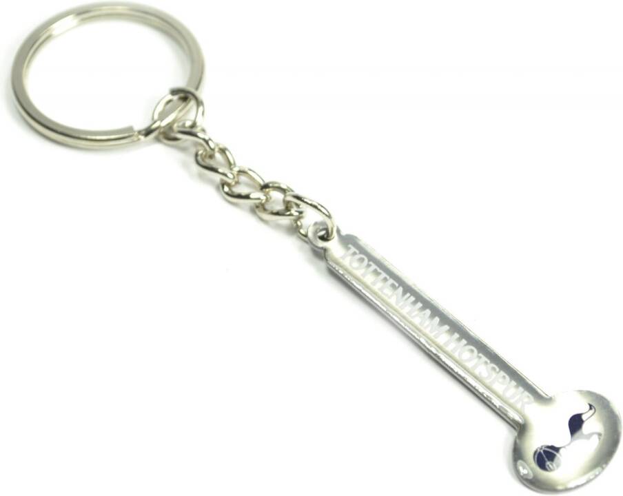 Tottenham Hotspur Text Keyring - Multicoloured