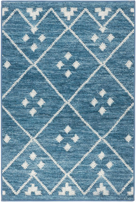 Dash and Albert Rugs 72 Blue
