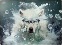 Warren Reed Wolf With Splashart Chopping Board