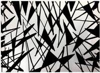 Warren Reed Kitchen Accessories Warren Reed Brush Abstract Pattern Chopping Board 40cm