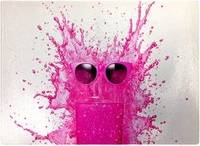 Warren Reed Splashart Glass With Chopping Board
