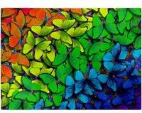 Warren Reed Multicoloured Butterflies Chopping Board