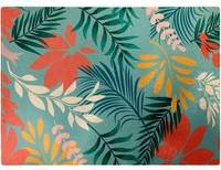 Warren Reed Abstract Bright Colorful Tropical Leaves Chopping Board