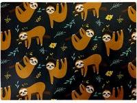 Warren Reed Cute Sloths Chopping Board