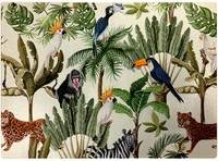 Warren Reed Exotic Trees Animals Chopping Board