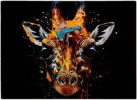 Warren Reed Giraffe Face Splashart Chopping Board