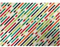 Warren Reed Coloured Diagonal Abstract Pattern Chopping Board
