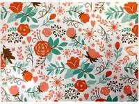 Warren Reed Floral Pattern Chopping Board