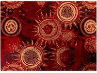 Warren Reed Abstract Moon Sun Chopping Board