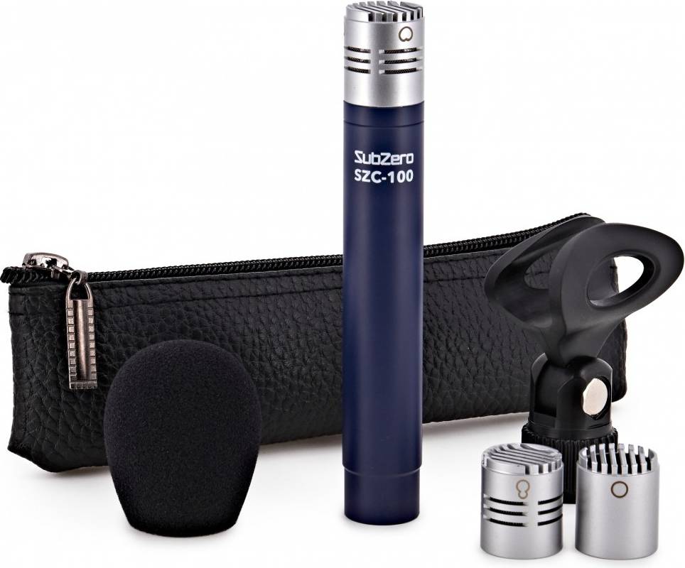 SubZero SubZero Pencil Condenser Microphone Kit with Changeable Capsules