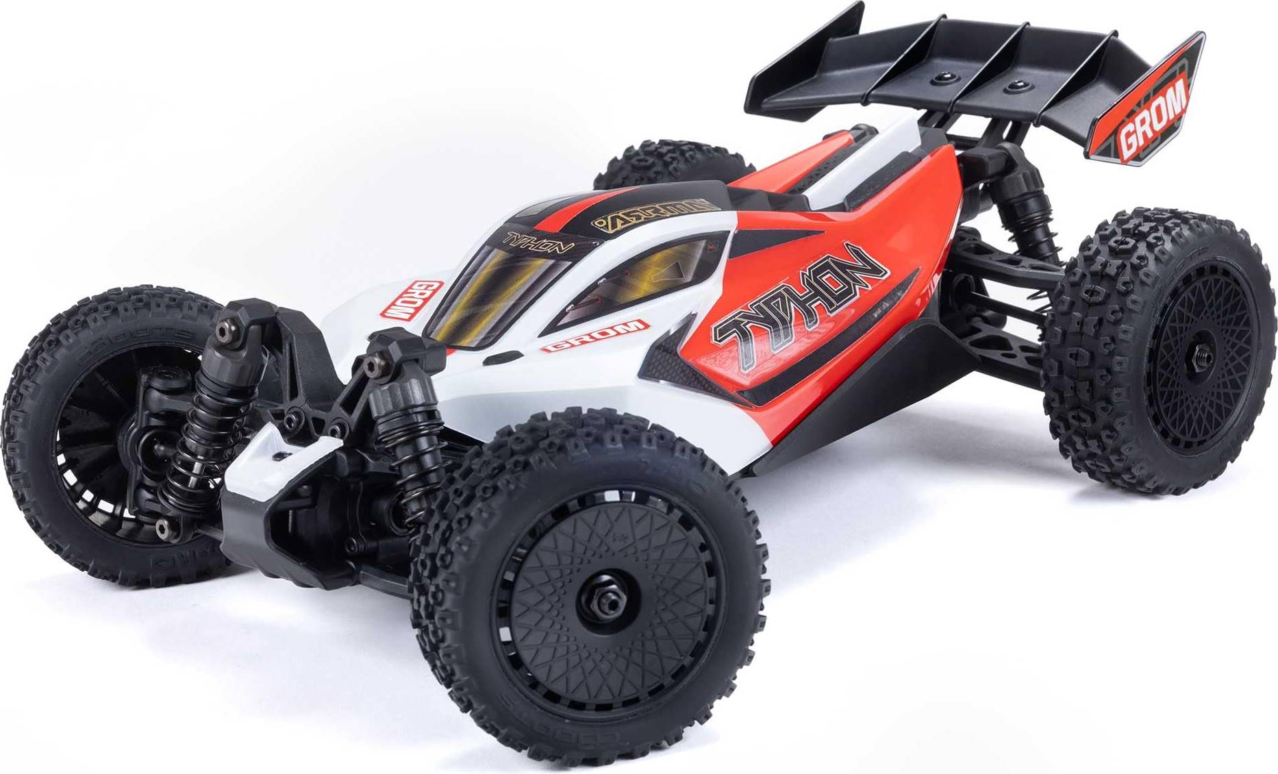 Typhon Grom 4x4 Mega 1/18 electro buggy RTR Rood