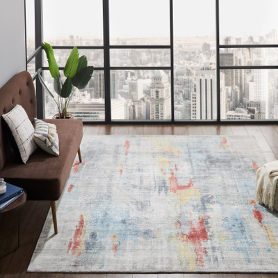 Abstract Area Off-White/Multi