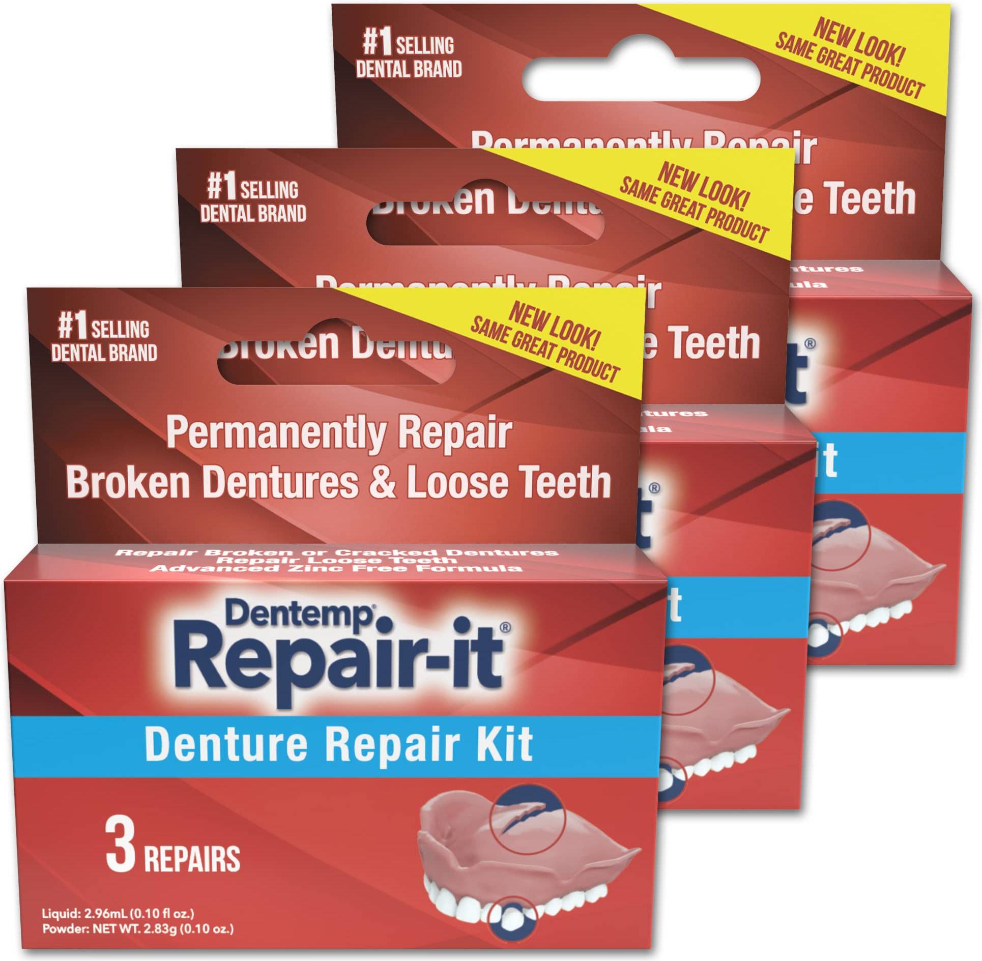 Dentures DOC Repair-It Advanced Formula Denture Repair Kit
