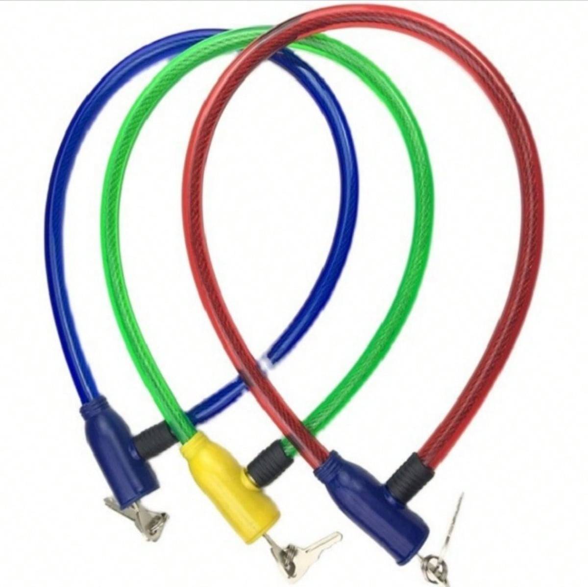 Shein Random Color Bicycle Steel Wire Cable Lock