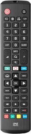 One for all Universal Perfect Replacement Remote Net TV