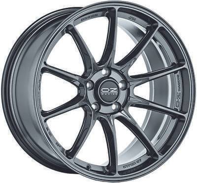 OZ Racing Hyper GT HLT Alloy Wheels In Star Graphite Set 4 - 20x10.5 Inch ET20 5x112 PCD, Graphite