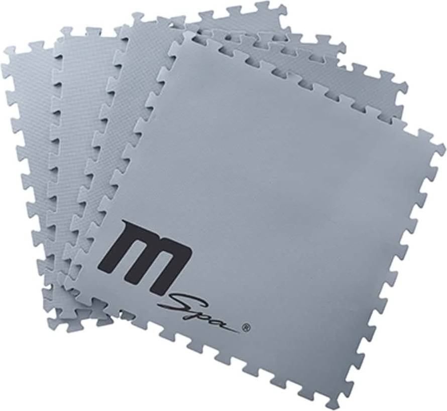 Mspa Hot Tub Inflatable Heat Retaining Foam Mat 9 Pcs Set