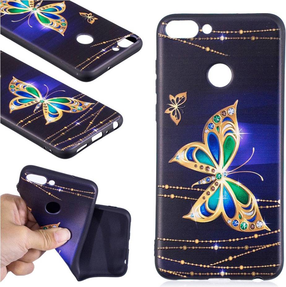 Huawei P Smart Pattern Printing Embossed Case