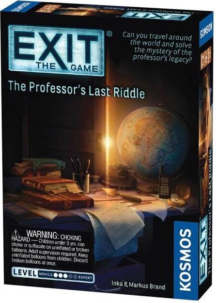 Snag-It Exit the Professors Last Riddle Board Game