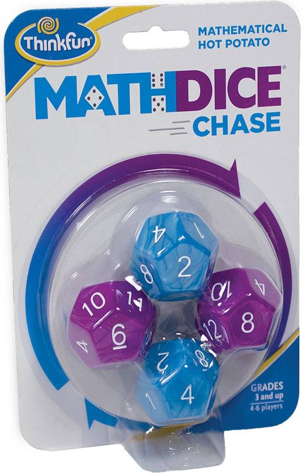 Thinkfun Math Dice Chase The Fun Game
