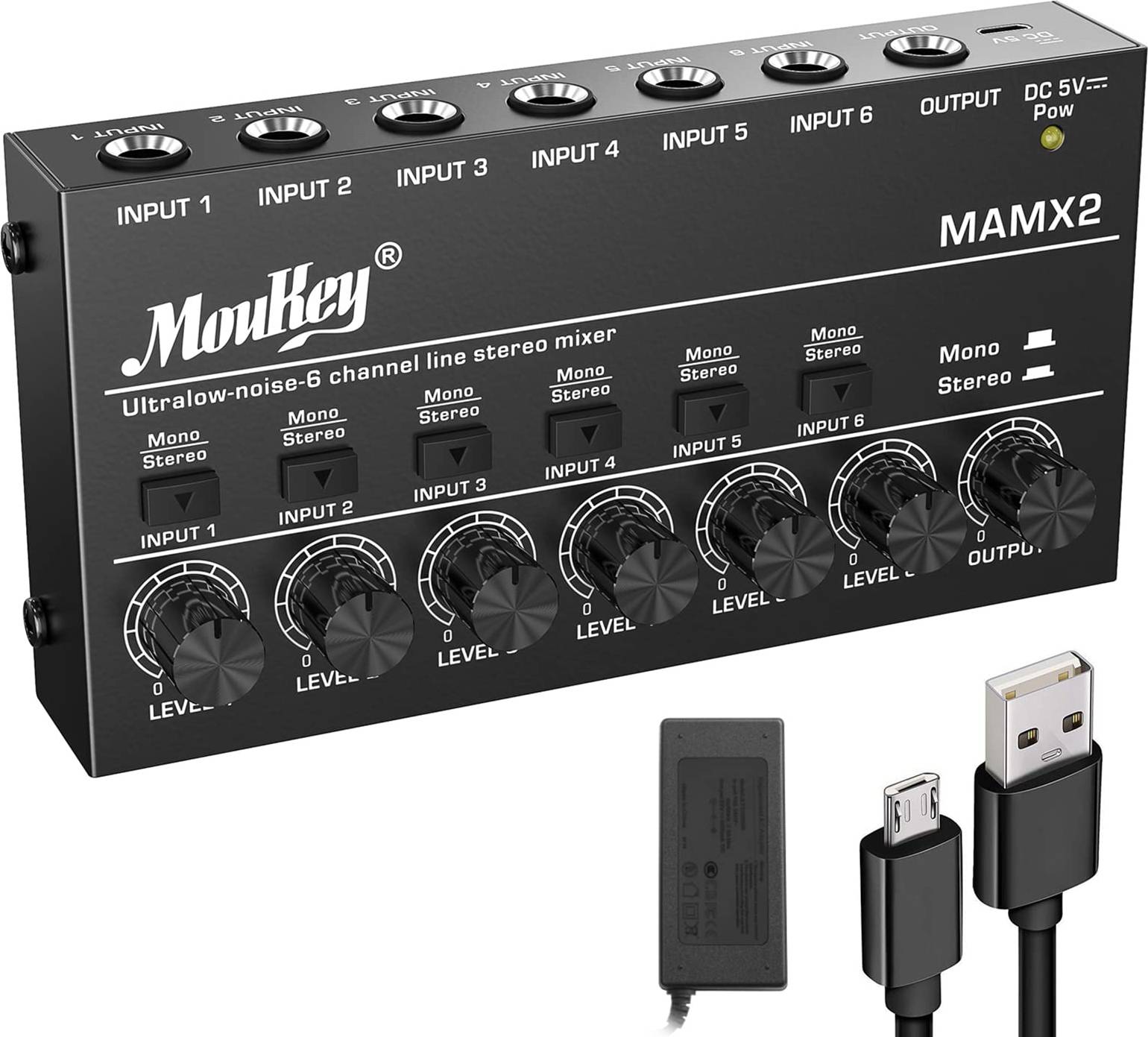 Moukey Audio Line Mixer