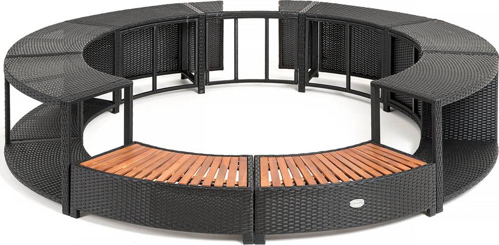 Hot tub rattan Lay-Z-Spa Round Rattan Spa Surround