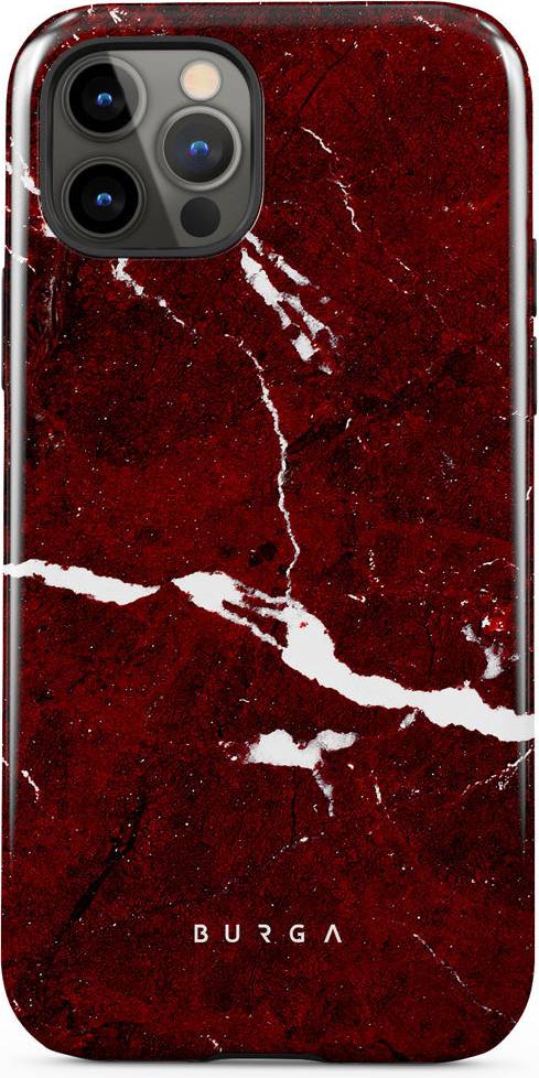 Iphone 12 red Burga Iconic Red Ruby Marble iPhone 12 Pro Case