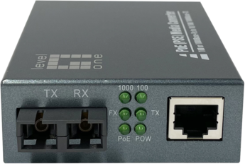 Fiber til rj45 LevelOne RJ45 to SC Gigabit Media