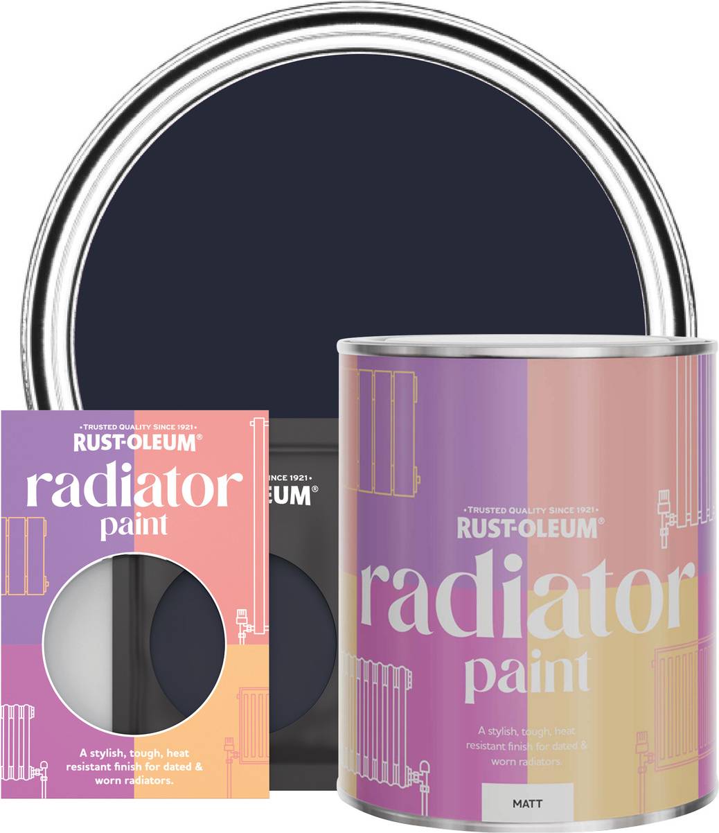 Rust-Oleum Radiator Paint, Matt Finish Odyssey Radiator Paint 0.75L
